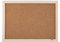 D.RECT Korktafel, Pinnwand mit Holzrahmen 60X90 cm, Pinwand Korktafel