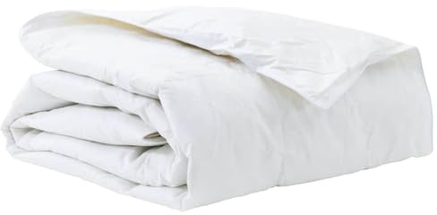 vidaXL Edredón Acolchado para Primavera y otoño, Colcha Ligera, Manta de Cama Interior de algodón y Plumas, Funda de Lujo para el Dormitorio