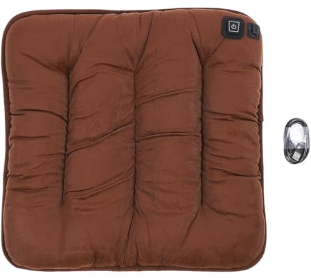 LDAUYZLING Heated Seat Cushion with USB Port Graphene Washable 3 Levels Fast Heating 30℃ to 65°C Heated Seat Pad for Office Living Room Travel