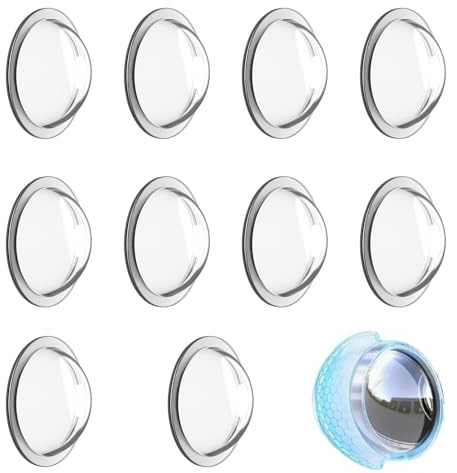 10Pcs Car Camera Lens Protector, Clear Reversing Camera Rain Shield, Durable Anti-Rain Backup Cameras Cover, Universal Waterproof Car Reversing Cameras Protection, Essential Car Gadget