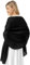 bridesmay Damen Halstuch Sommer Schal Festliche Stola für Abendkleid Hochzeit Chiffon Silk Scarf Schwarz Black L