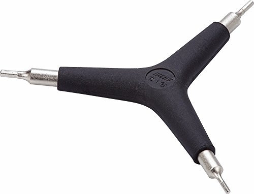 BBB Cycling Unisex-Adult ThreeStar BTL-28 Cycling Bike Inbusschlüsselsatz Tragbare Dreifach-Inbusschlüssel 3-in-1-Fahrradwerkzeug 2/2,5/3 mm, Black, 2/2.5/3mm