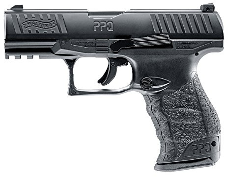 Umarex T4E Walther PPQ .43 Caliber Training Pistol Paintball Gun Marker, Black