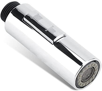 Eboxer Küchen- und Badezimmer-Ausziehbarer Wasserhahn Sprayer, 360° Schwenkbar, Standard G1/2, ABS-Material, Gebürstet Nickel-Finish