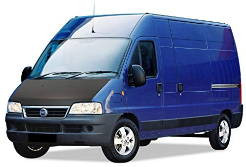 AB3-00393 Auto BRA Vollbra für die ganze Motorhaube kompatibel mit Fiat Ducato Peugeot Boxer Citroen Jumper Typ 244 Bj. 2002-2006 Haubenbra Steinschlagschutz Tuning Bonnet Bra