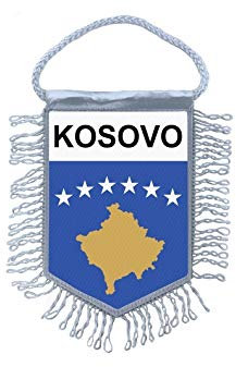 Akachafactory Wimpel mini Flagge Fahne flaggen miniflagge Kosovo