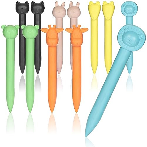 com-four® 12x Wachsmalstifte - Bunte Wachsmaler Designs - Malstifte für Kinder zum Spielen und Lernen