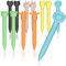 com-four® 12x Wachsmalstifte - Bunte Wachsmaler Designs - Malstifte für Kinder zum Spielen und Lernen