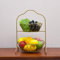 Corbeille a Fruits, Porte-Fruits en Acier Porte à Pain Panier à Fruit en Métal, Vintage Style Corbeille à Fruits Stand, Coupe De Fruit Design