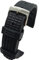 Max Quick Release FKM Rubber Divers Watch Strap Replacement Band Waffle Style Fluororubber (20mm, Black)