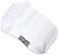 JACK & JONES Herren JACBASIC BAMBOO SHORT SOCK 5 PACK, White/Detail:WHite - Whtie White White, Einheitsgröße EU