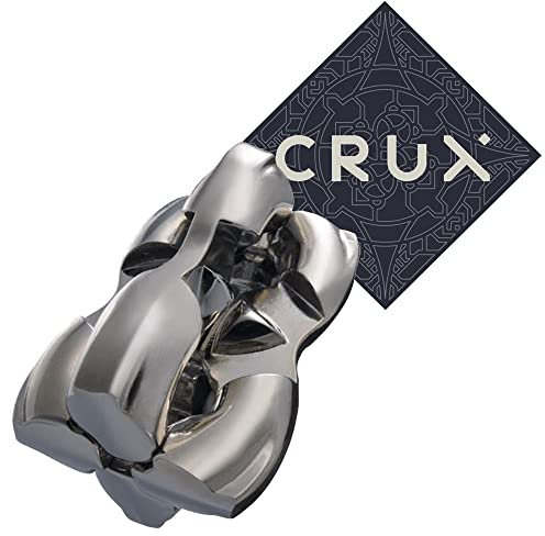 Hanayama and Crux Gegossenes H&H Puzzle - Stufe 5 von 6 sehr schwierig inklusive Aufkleber
