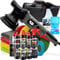 Auto Politur Bundle: PLSH H15 Poliermaschine + Menzerna Polituren 250ml + Garage Freaks Polierpads + ValetPRO Reinigungsknete + ValetPRO Clay Rider 500ml + SONAX Quick Detailer + detailmate Mikrofaser