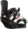 Burton Lexa Re:Flex - Fijaciones de snowboard para mujer (S (4-6), color negro