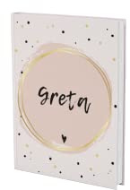Greta´s Notizbuch: Personalisiertes Buch für Greta. Auch als Tagebuch oder Schreibheft geeignet. Als Geschenk für alle Frauen oder Mädchen perfekt.