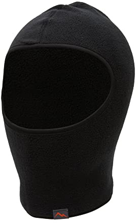 Peter Storm Kids' Essential Supersoft Microfleece Balaclava for Kids, Black, One Size