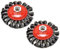 2x Kegelbürste Drahtbürste Topfbürste M14 für Flex Ø 100 mm gezopft Kegel bürste 4