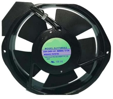 Zyvpee SJ1738HA2 Ventilateur de refroidissement axial 220-240 V 0,13 A 2 broches 172 x 150 x 38 mm