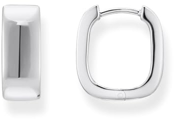 THOMAS SABO Creolen mit eckiger Form Recyceltes 925 Silber CR744-001-21