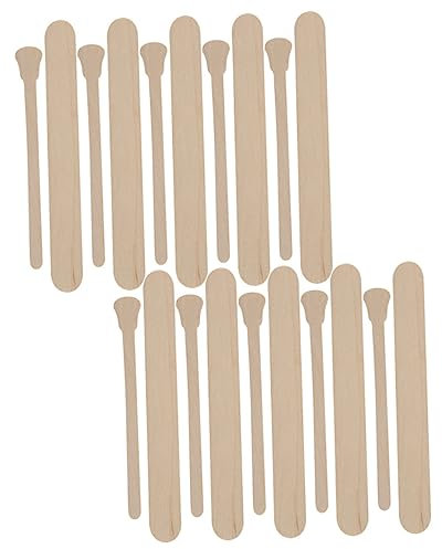 MERRYHAPY 100stücke Holz-wachsanwendungsstäbchen Professionelle Waxing-werkzeuge Für Haarentfernung Geeignet Für Gesicht Und Körper Glatte Und Praktische Wachsapplikatoren Für
