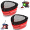 2 Packs de têtes de brosses de remplacement compatibles avec Vileda Turbo EasyWring 1-Tank, pour la cuisine, la salle de bain, la piscine, la terrasse et le nettoyage des sols durs