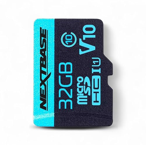 Nextbase 32GB MicroSD Card for Piqo Dash Cam Only | Class 10 U1 Memory Card with SD Adapter | NOT Compatible with Series 2 Dash Cams | Shockproof, Water-Resistant, Durable
