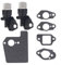 Conjunto de repuesto de grifo de gasolina compatible con cortacésped y motores Honda 16950 ZM0 003