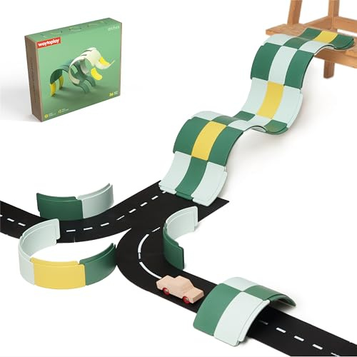 waytoplay Arches - Creator Set 36 Pieces from Toys - 100% Recycled Modular Building Toy - Made in Europe - Creative Open-Ended Play for Kids 3+