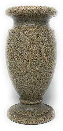 Blumenvase für Friedhof. sandstein
