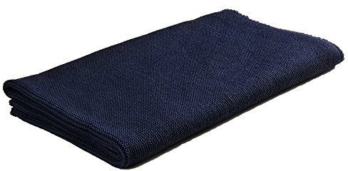 Reiff Baby Wickeltuch aus Schurwolle, bio, kbT, 80 x 95 cm (marine)