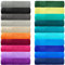 Lashuma Badetuch groß Orange - Clementinen, London Frottee XXL Duschtuch 100x150 cm