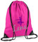 Turnbeutel mit Namen | inkl. NAMENSDRUCK | Motiv Ballett-Tänzerin | personalisieren & bedrucken | Sportbeutel Mädchen Kinder pink Ballerina lila (pink)