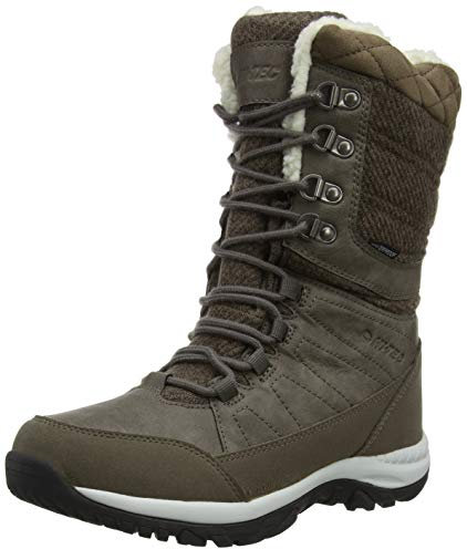 Hi-Tec Damen Riva Waterproof Trekking-& Wanderstiefel, Beige (Beige 41)