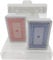 Lot de 2 paquet de cartes Rouge et Bleu - Jeux de Cartes - Playing Cards - Idéal pour Pocker et jeux de société