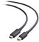 Cable Matters [Video Only] Mini DisplayPort to USB C Cable 1.8m Supporting 4K 60Hz - Not Compatible with USB C or Thunderbolt Storage, Hard Drive