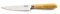 PALLARES SOLSONA - Cuchillo Cocina Acero Inoxidable con mango redondo de madera de Boj - 10 cm
