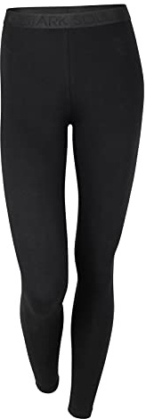 STARK SOUL Damen Leggings Baumwolle Tender Cotton - Comfort Leggings | Schwarz, Größen S, M, L, und XL
