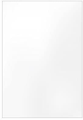 Verre acrylique pour cadre 1,5 mm. Feuille de verre synthétique. Plaque synthétique vitre de remplacement. Verre acrylique transparent - 80x120 cm (800x1200 mm) - A l'unité -