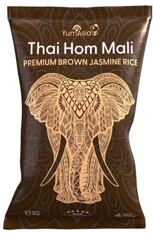 Yum Asia Thai Hom Mali Premium Riz brun au jasmin – 5kg