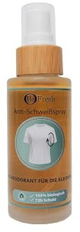 Bifresh Textilspray 50ml | gegen Schweißgeruch | gegen Schweiß | Deo für die Kleidung | 100% biologisch (50ml)