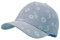 maximo Daisies Girls Cap Basecap Baseballcap Mädchencap (47 cm - blau-meliert)