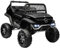 HOMCOM Mercedes-Benz Unimog Licensed 12V Kids Electric Ride on Car, Battery Powered Off-Road Toy with Remote Control, Suspension Wheels, Horn, Lights, Music - Black