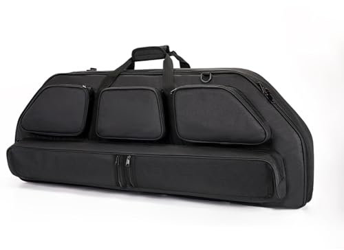 SH-RuiDu Bogenschießen Compound Bow Case, Multi-Pocket Bogenschießen Jagd Pfeil Tragetasche mit Pfeilköcher Tasche Bogenschießen Bogen Tragetasche für Outdoor Jagd Praxis