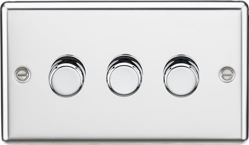 3G 2-way 10-200W (5-150W LED) Intelligent dimmer - Polished Chrome