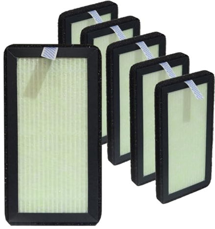 PUREBURG Replacement True HEPA Filter Compatible with Dr. Brown's All-in-One Bottle Dryer Advanced,6-Pack