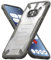 Ringke Fusion-X Compatibile con Cover Nothing Phone (2a) / (2a) Plus, Custodia Trasparente Antigraffio Retro Rigido con Antiurto Paraurti - Gray