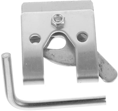 Toddmomy Heavy Duty Barrel Bolt Gate Latch Safety Latch for Dog Stainless Steel