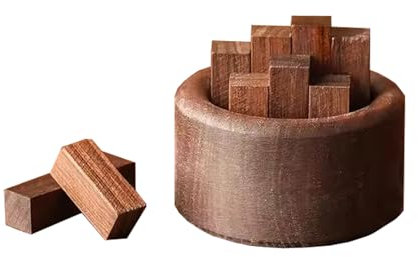 Hölzerner Aromatherapie-Diffusor für Schlafzimmer, Auto, Büro Multi-Szenario mit 10ml ätherischem Öl (Magnolie)