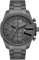 Diesel Herren Analog Quarz Uhr mit Edelstahl Armband DZ4676