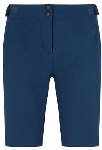 Ziener Damen Nilsa X-Function Fahrrad-Shorts mit Innenhose - Mountainbike/Outdoor/Freizeit - atmungsaktiv,schnelltrocknend,gepolstert, hale Navy, 38